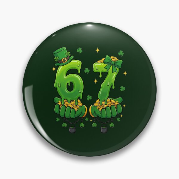 Artikelvorschau, 67 – Grüne Schleim-Glückshände-Design zum St. Patrick’s Day entworfen und verkauft von Saxon Designs.