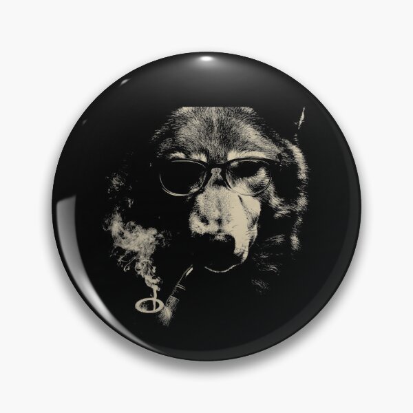 Item preview, Gentleman Wolf Glasses Pipe Smoker designed and sold by k3rstman1.