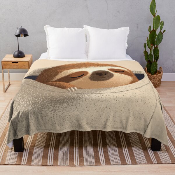 Item preview, Sloth sleeping in a container designed and sold by anytka.
