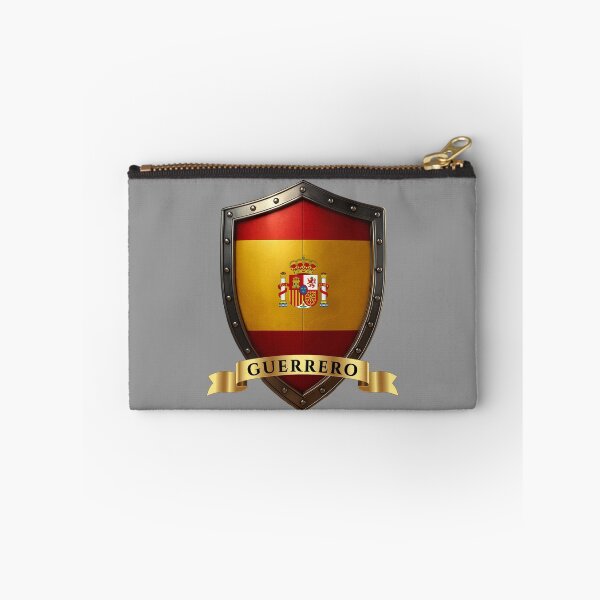 Item preview, Guerrero Spain Family Name Shield designed and sold by Highlandkings.