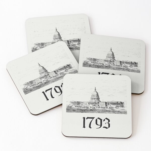 Item preview, US Capitol 1793 Vintage designed and sold by RPrintPulse.
