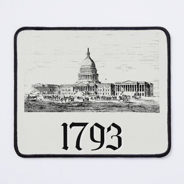 Item preview, US Capitol 1793 Vintage designed and sold by RPrintPulse.