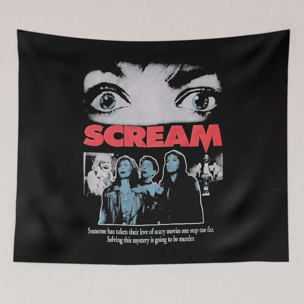 Item preview, Scream Retro Movie Vintage Fan Art 90s designed and sold by lesqiana.