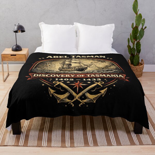 Item preview, Abel Tasman Discovery Of Tasmania designed and sold by Retr0Tshirts.