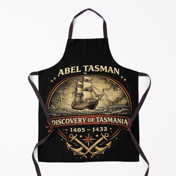 Item preview, Abel Tasman Discovery Of Tasmania designed and sold by Retr0Tshirts.