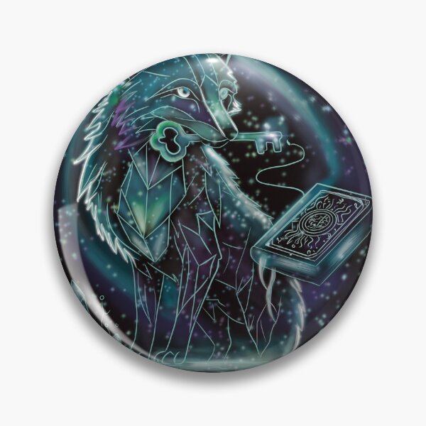 Item preview, Ethereal Fox Guardian Holding Mystic Key designed and sold by Senorona.