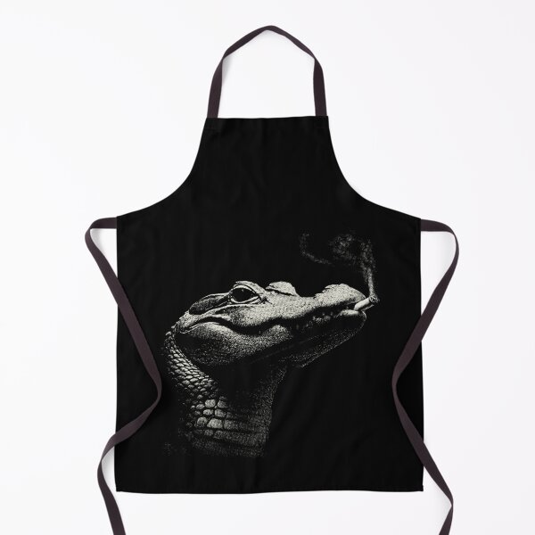 Item preview, Edgy Alligator Smoking Cigarette Low Key designed and sold by k3rstman1.