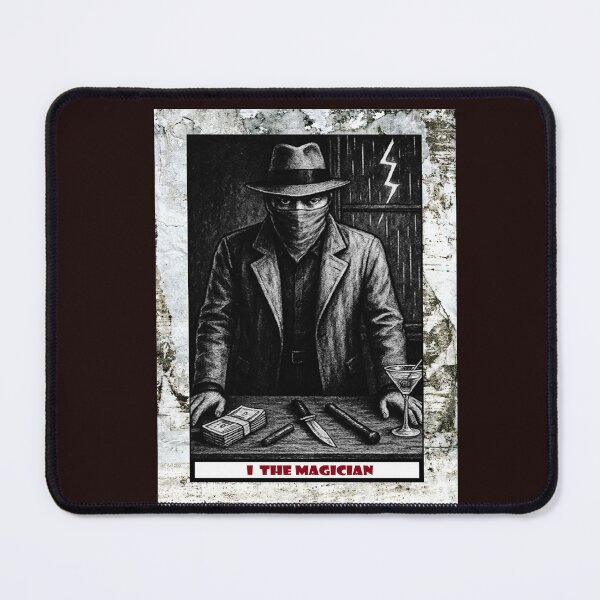 Item preview, Noir Magician Tarot Shadow Art designed and sold by Starsleuth.