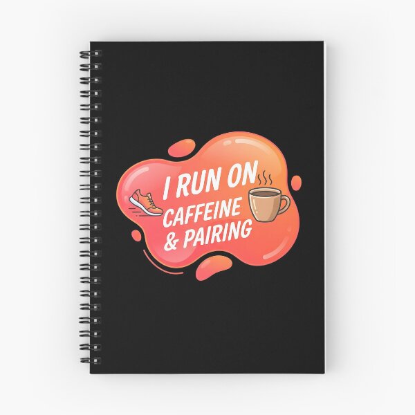 Item preview, I run on caffeine and pairing | RBT designed and sold by SocialStaticz.