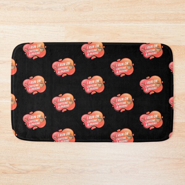 Item preview, I run on caffeine and pairing | RBT designed and sold by SocialStaticz.
