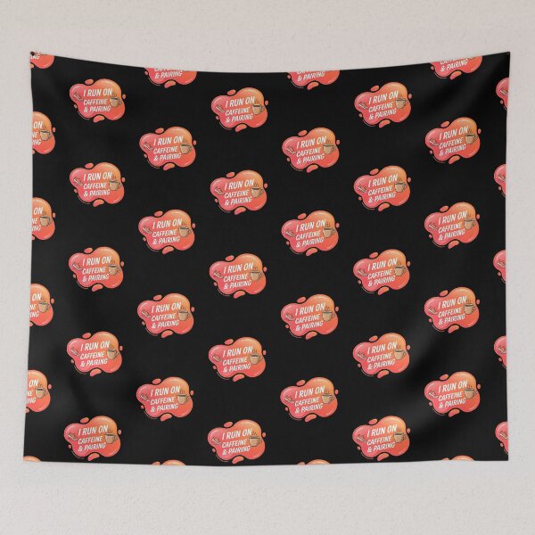 Item preview, I run on caffeine and pairing | RBT designed and sold by SocialStaticz.