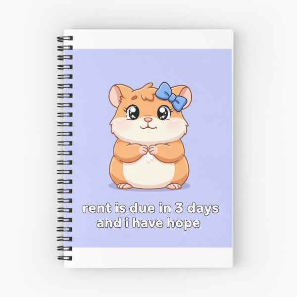 Item preview, Rent Due Hamster Meme - Zoomer Humor Art designed and sold by PictorialWhimsy.