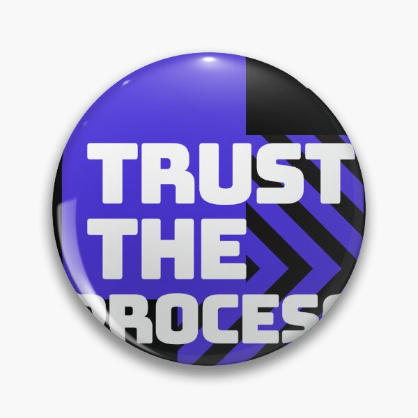 Item preview, Trust The Process Modern Typography - Purple Geometric Tech Art designed and sold by PACS0011.