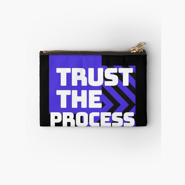 Item preview, Trust The Process Modern Typography - Purple Geometric Tech Art designed and sold by PACS0011.