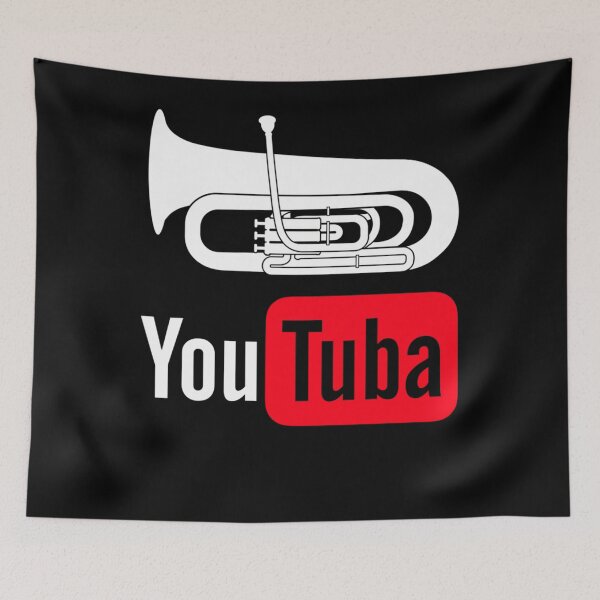 Item preview, Youtuba Funny Shirt For Tuba Players designed and sold by ValorDesignCo.