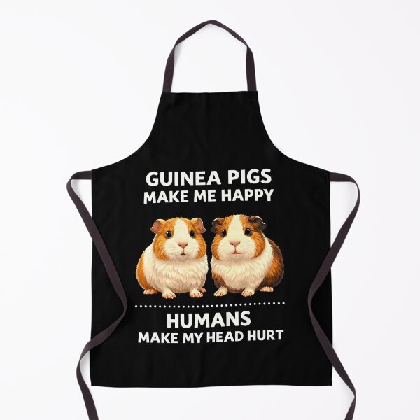 Item preview, Guinea Pigs Make Me Happy Humans Make My Head Hurt  designed and sold by JODYSMORGAN.