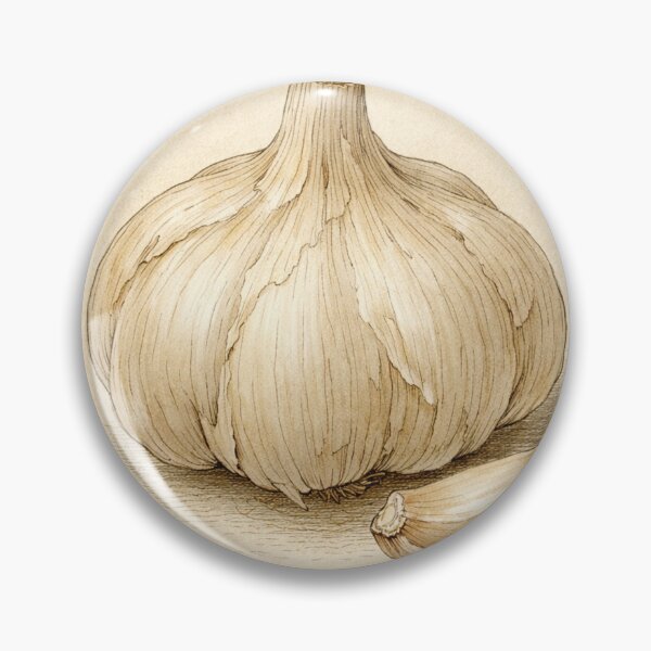 Item preview, Allium Sativum Vintage Botanical Print - Antique Garlic Kitchen Wall Art designed and sold by Darlin8888.