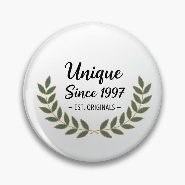 Item preview, Unique Since 1997 – Elegant laurel wreath design for birthdays designed and sold by Fuechse.