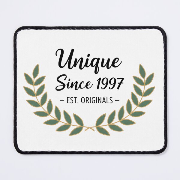 Item preview, Unique Since 1997 – Elegant laurel wreath design for birthdays designed and sold by Fuechse.