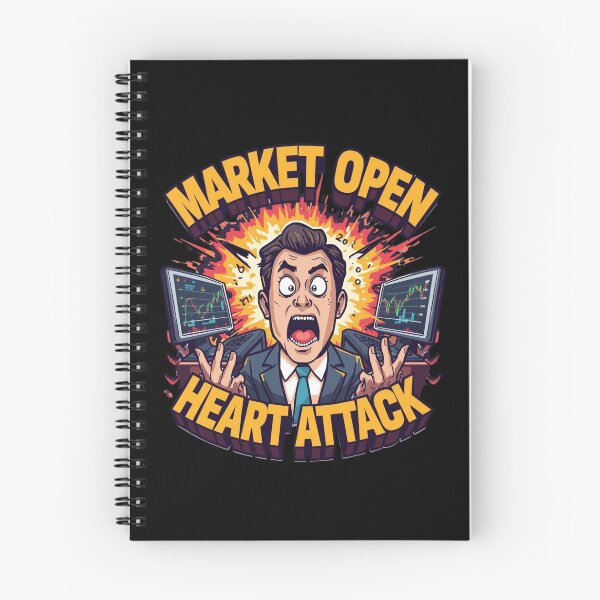 Item preview, Market Open Heart Attack designed and sold by KapiPrint.