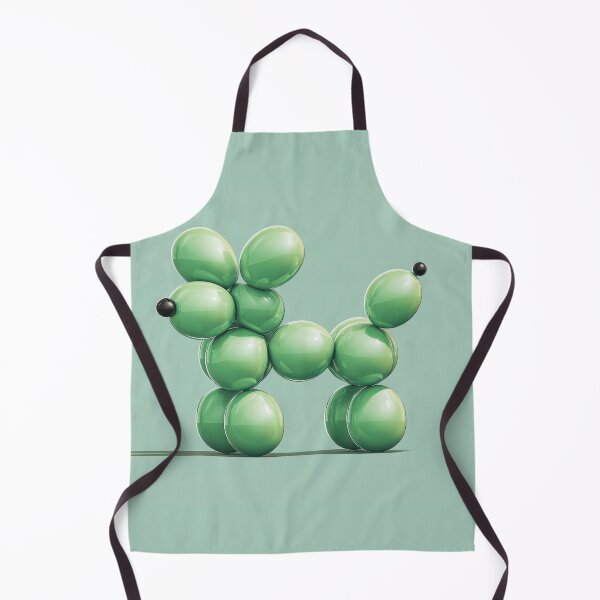 Item preview, Dog balloon on green bg designed and sold by anytka.
