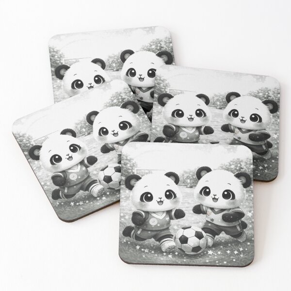 Item preview, Playful Panda Pals - Soccer Fun Day. designed and sold by Lylysun.