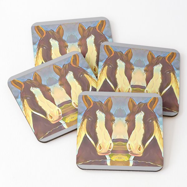 Item preview, Twin Pintos under Dark Sky designed and sold by oh-bi-me.