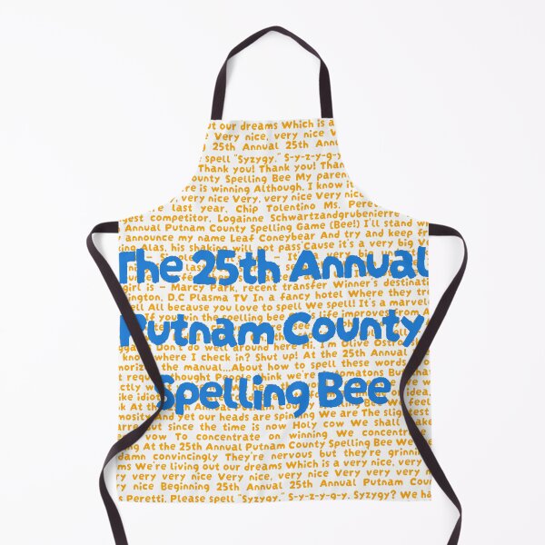 Item preview, 25th annual putnam county spelling bee Lyrics designed and sold by broadwaygirl142.
