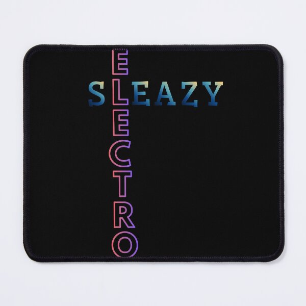 Item preview, Sleazy Electro Cross Typography Tee - BigEleven Design designed and sold by BigEleven.