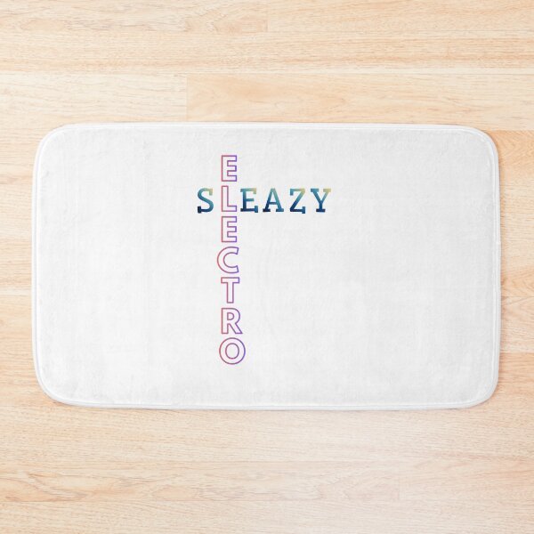 Item preview, Sleazy Electro Cross Typography Tee - BigEleven Design designed and sold by BigEleven.