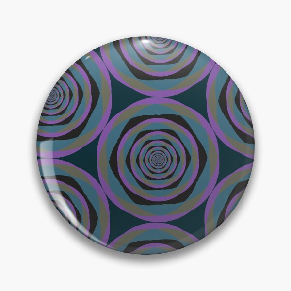 Item preview, Retro Hypnotic Rose Pattern - Abstract Psychedelic Geometric Art designed and sold by ZorianArt.