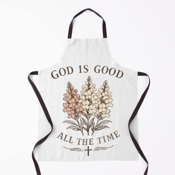 Item preview, God is Good All the Time - Vintage Christian Farmhouse Snapdragon Boquet designed and sold by Blood Washed Apparel.