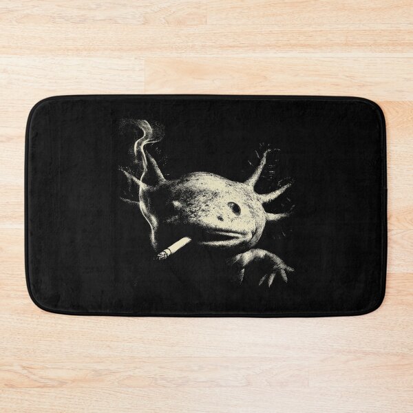 Item preview, Low Key Axolotl Smoking Cigarette Amphibian designed and sold by k3rstman1.