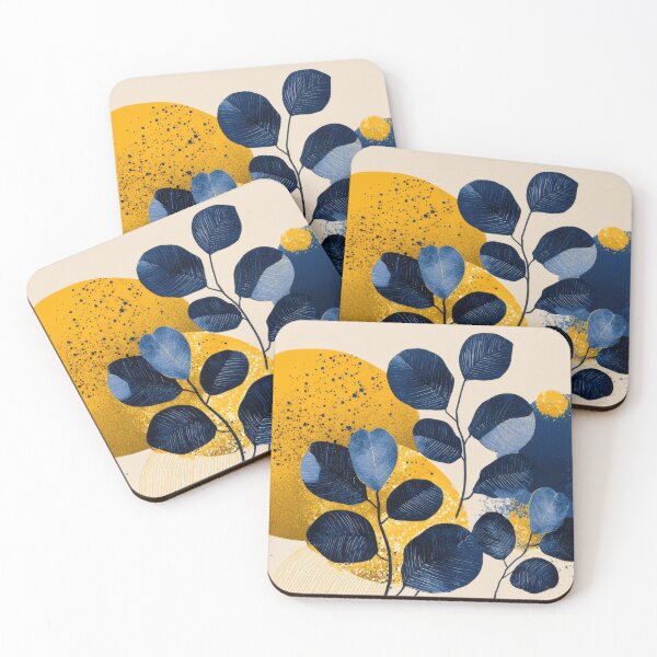 Item preview, Leafy circle abstract art designed and sold by anytka.
