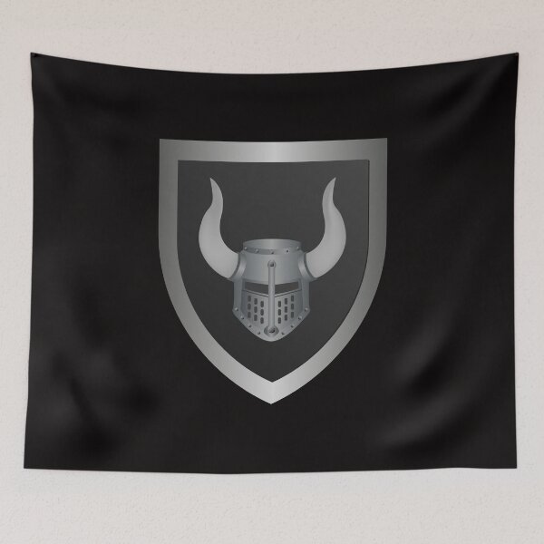 Item preview, Barbarian Shield Logo – Viking Warrior Emblem  designed and sold by ElectroSphere46.