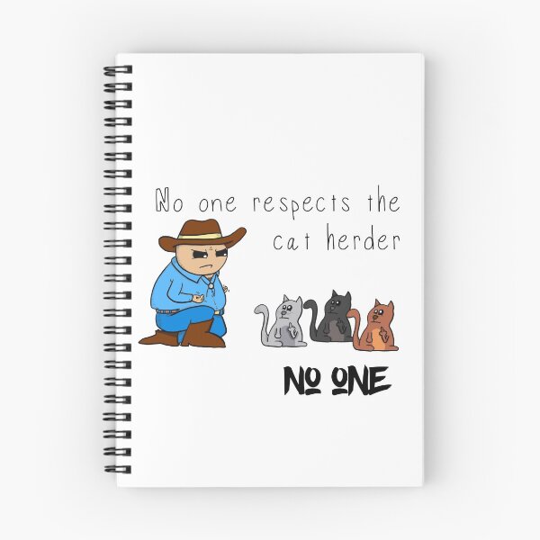 Item preview, The Cat Herder designed and sold by trainedraptor.