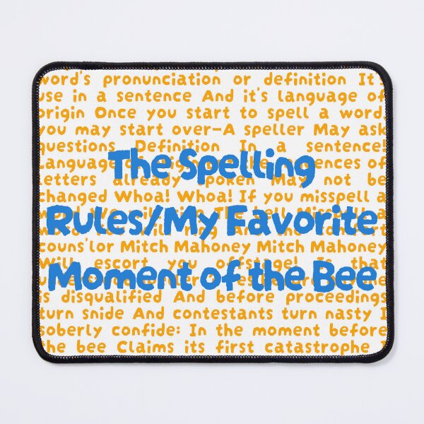 Item preview, 25th annual putnam county spelling bee Lyrics designed and sold by broadwaygirl142.