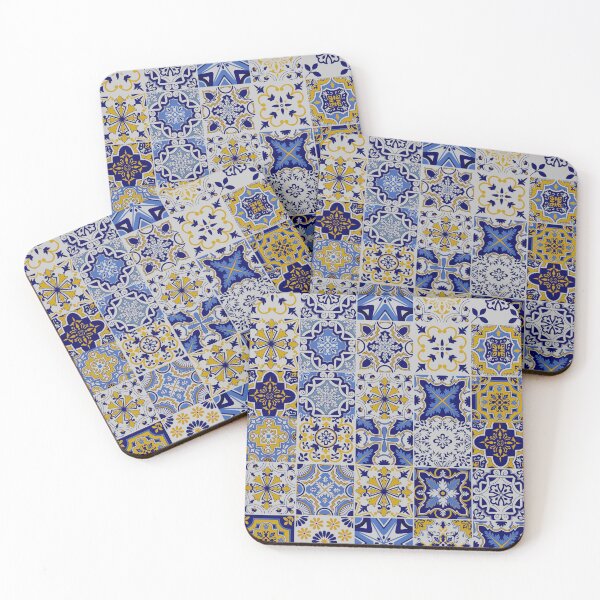 Item preview, Mediterranean Dark Blue and White  design   designed and sold by Anisha  Vaz.