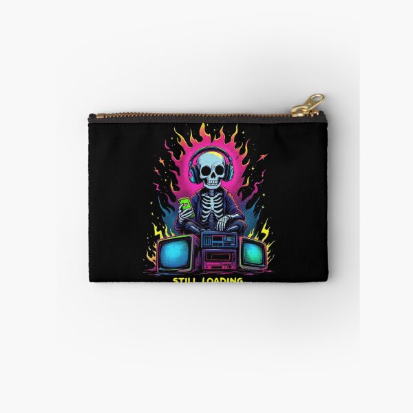 Item preview, Still Loading Cyber Skull Gamer Art designed and sold by IntrusiveMind210.