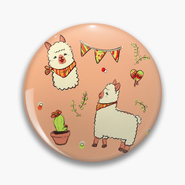 Item preview, Happy llama print designed and sold by DollieDoodleShop.