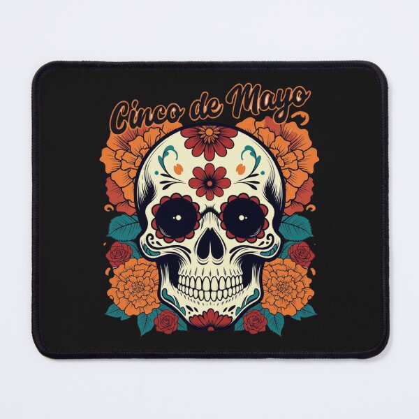 Item preview, Cinco De Mayo Mexican Holiday Sugar Skull Celebration designed and sold by GrumpySableye.
