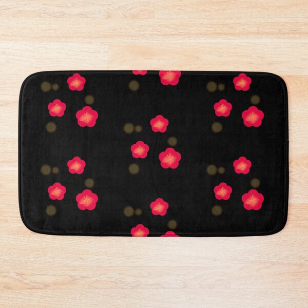 Item preview, Red Digital Flowers Graphic with Bokeh Background designed and sold by Snapystyle.