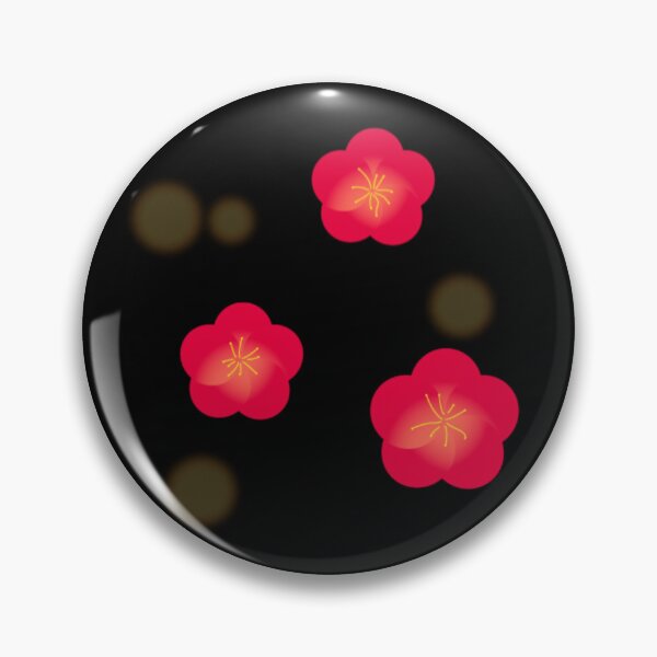 Item preview, Red Digital Flowers Graphic with Bokeh Background designed and sold by Snapystyle.