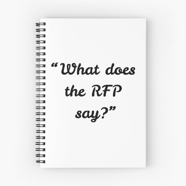 Item preview, What Does the RFP Say? – Funny Bid & Proposal Manager Quote | Tender, Proposal Writer, Capture Team Gift designed and sold by winningbiz.