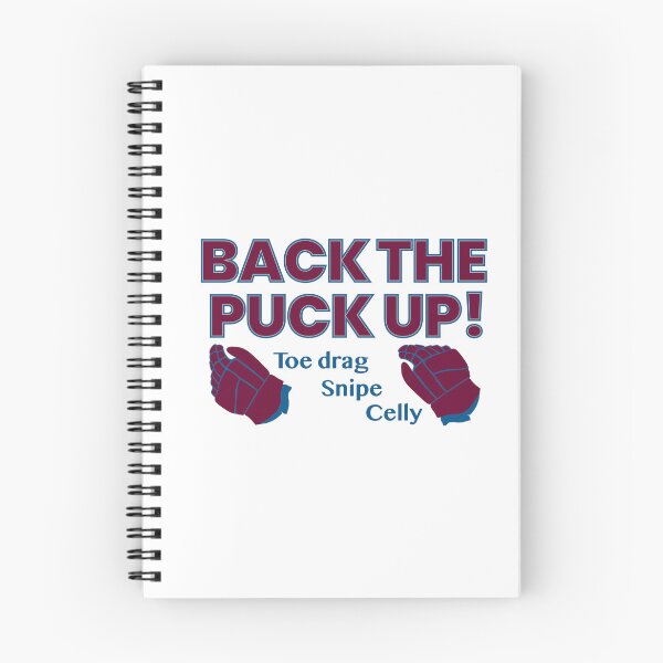 Item preview, Back the Puck Up! In Colorado Avalanche colors designed and sold by Hattrixz.