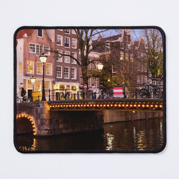 Item preview, Amsterdam, Brouwersgracht Herengracht twilight designed and sold by Amsterdam-Pan.