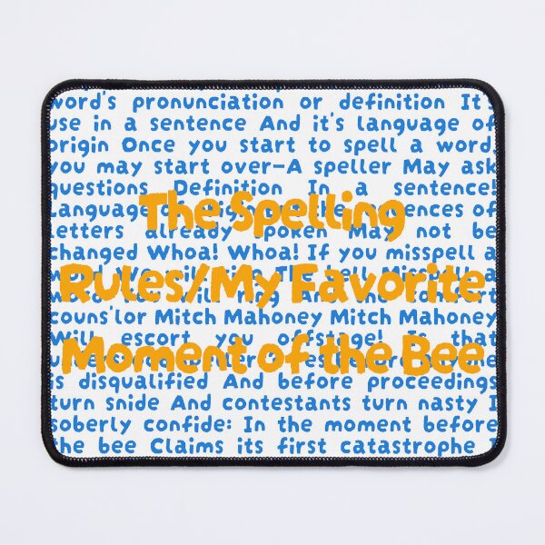 Item preview, 25th annual putnam county spelling bee Lyrics designed and sold by broadwaygirl142.
