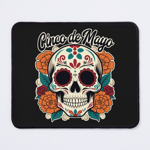 Item preview, Cinco De Mayo Celebration Skull Fiesta designed and sold by GrumpySableye.