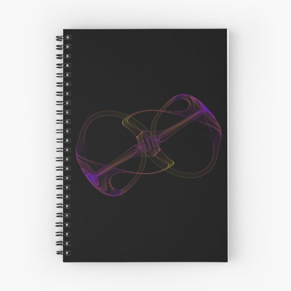 Item preview, Thomas Cyclically Symmetric Attractor - Neon Volumetric Math Art designed and sold by CosmicEquations.
