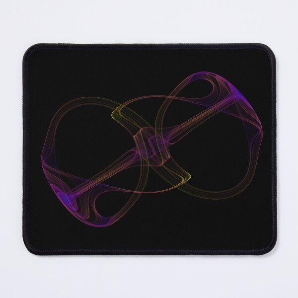 Item preview, Thomas Cyclically Symmetric Attractor - Neon Volumetric Math Art designed and sold by CosmicEquations.